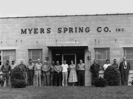 Myers Spring was started to produce fine wire precision springs.
